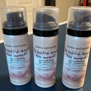 (3) Bumble and Bumble nourishing dry shampoo .85oz